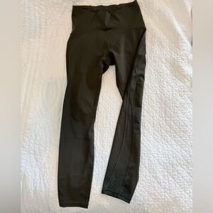 Lululemon Dark Olive “Train Times” Leggings size  6